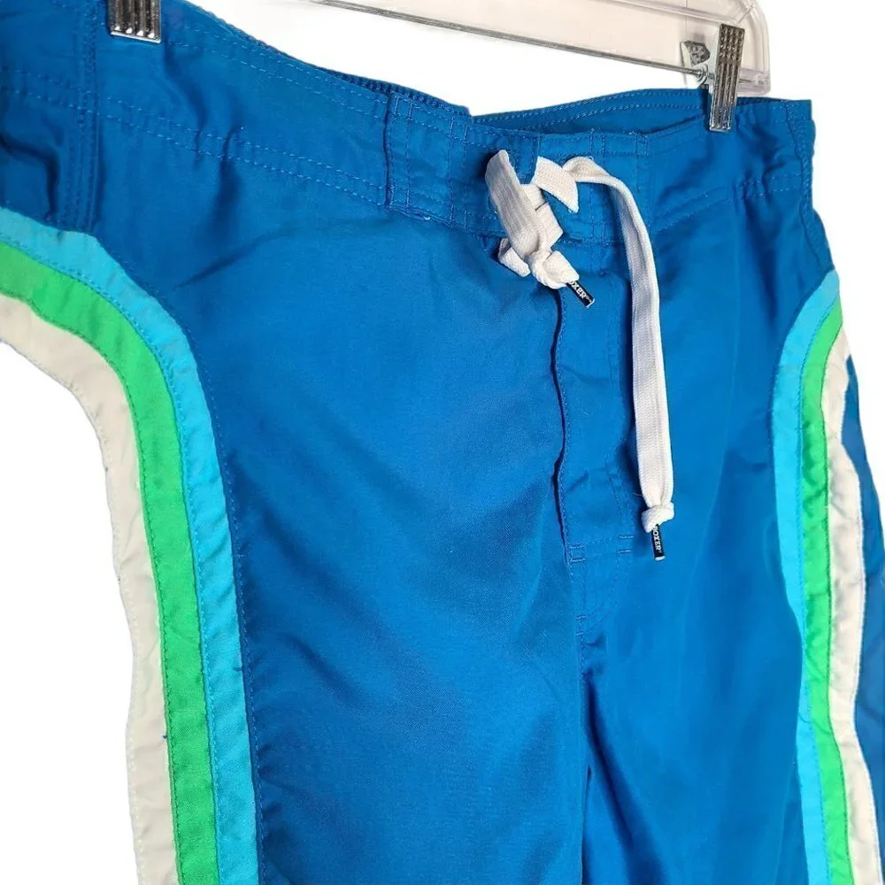 Men’s Joe Boxer Royal Blue and  Green Swim Shorts